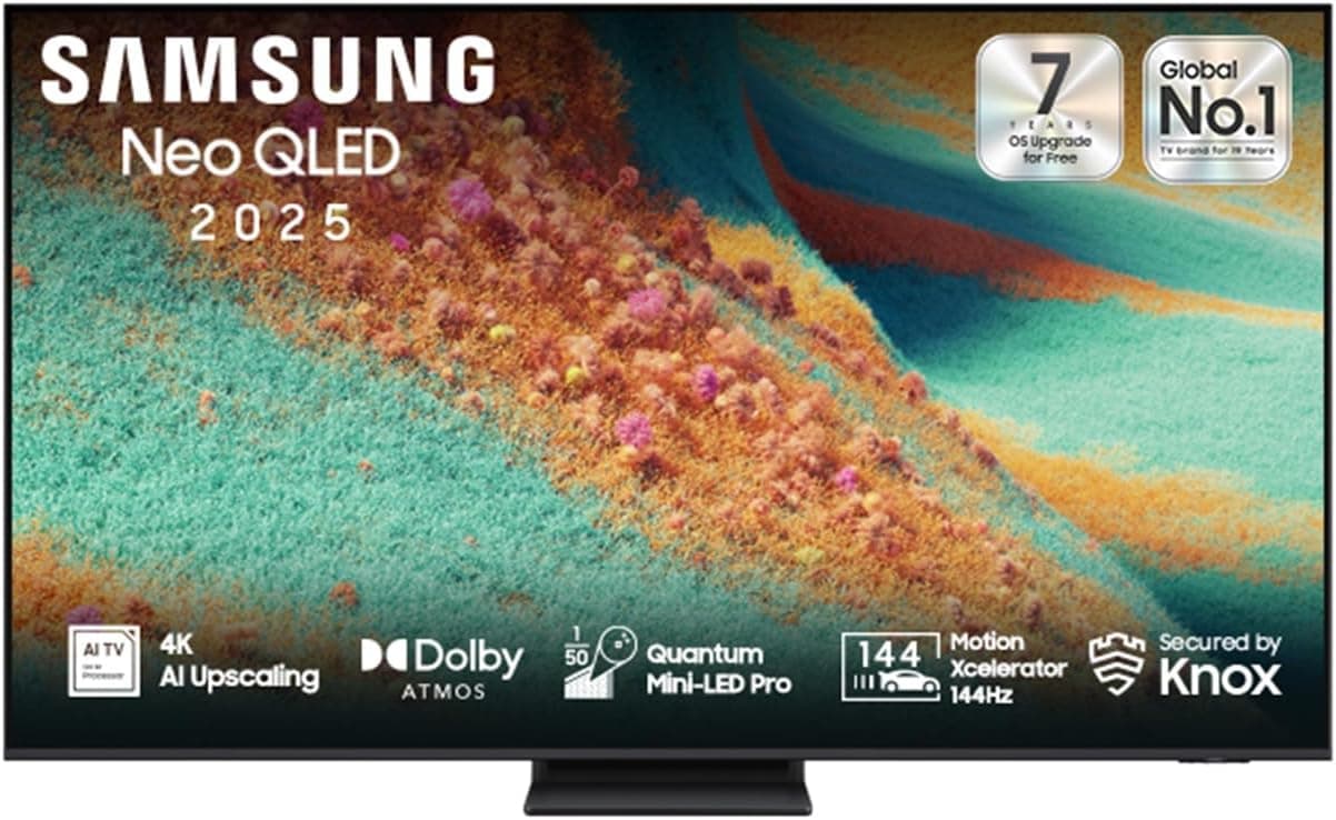 Samsung 75-Inch Neo QLED 4K Smart TV QA75QN85FAUXEG (2025 Model) – Neo QLED 4K, AI Sound